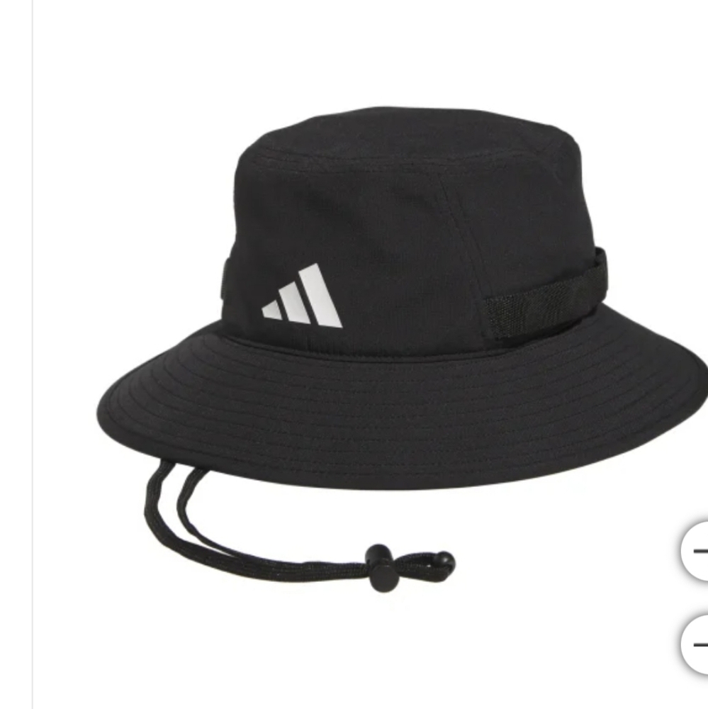 adidas Unisex Victory Bucket Hat with UPF 50+ Black